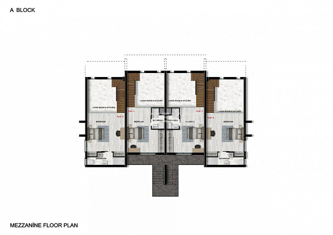 Квартира 2-комнатная 1+1 в центре Кирении 60м² 1 этаж Кирения (центр) - изображение 16