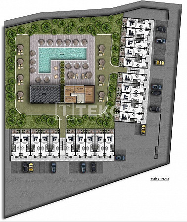 Квартира 2-комнатная 1+1 в центре Кирении 44м² 1 этаж Кирения (центр) - изображение 12